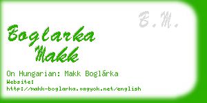 boglarka makk business card